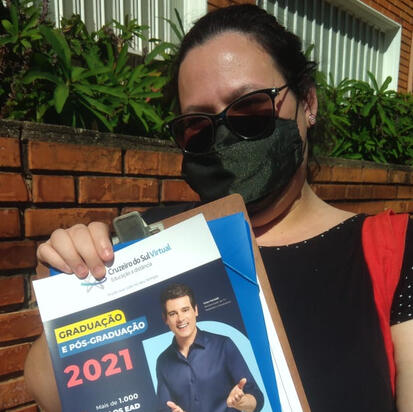 Ações de Panfletagem na empresa